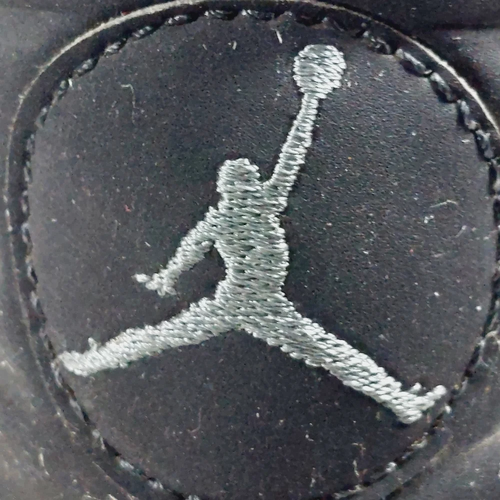 Air Jordan Franchise Black Suede Athletic Lace Up Athleisure Sneakers K606